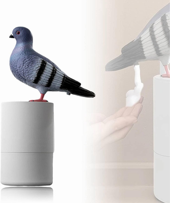 #ad Bird of Peace Foam Soap Dispenser Funny Pigeon Poop Induction Hand Washer Auto $71.99