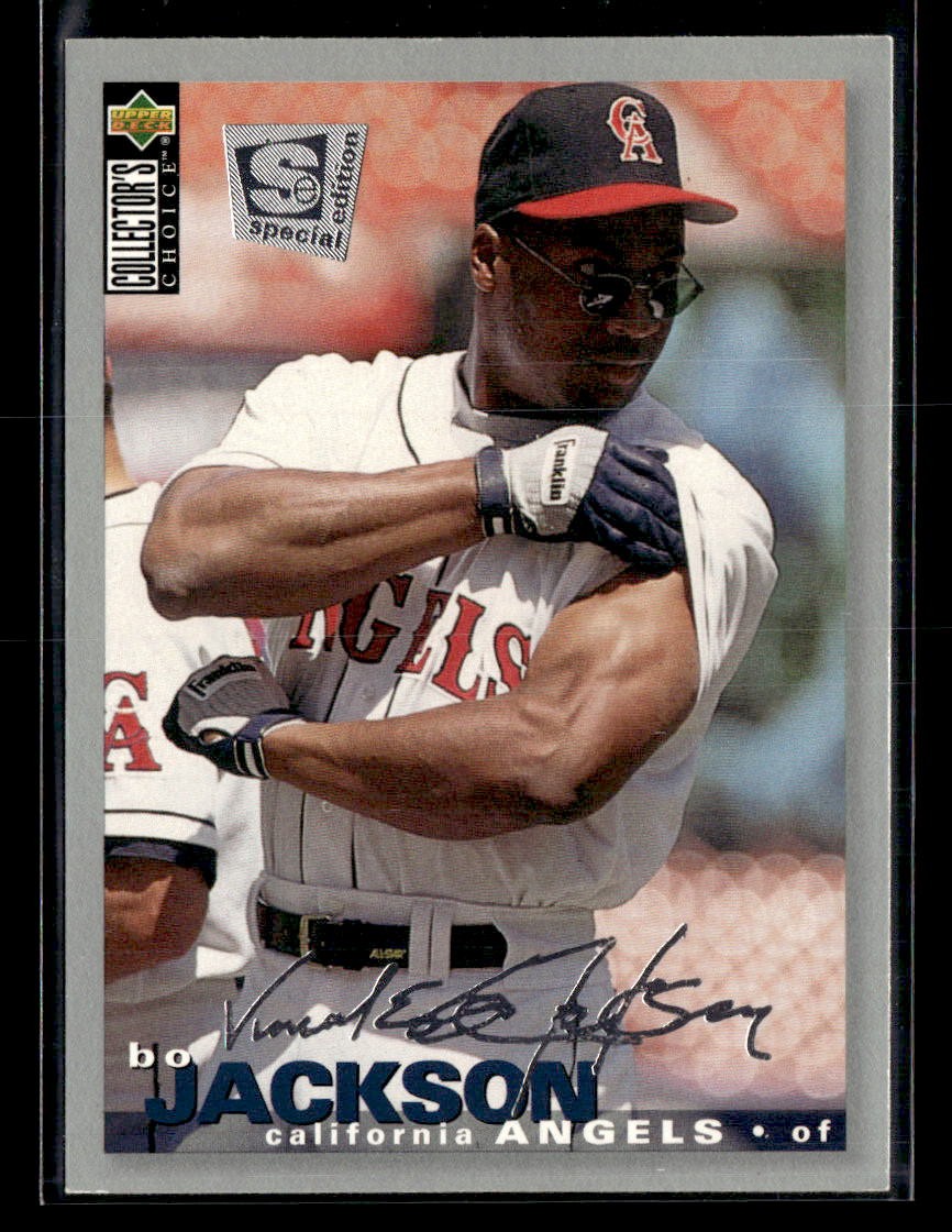 1995 Collector's Choice SE #36 Bo Jackson Silver Signature
