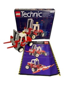 Lego Technic 8835 Forklift 1989 in original box with instructions