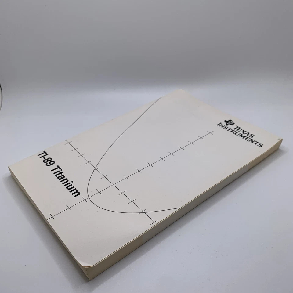 Texas Instruments TI-89 Titanium Manual And CD Only 2004 - Image 2 of 4