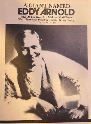 1985 Singer Eddy Arnold The Tennessee Plowboy