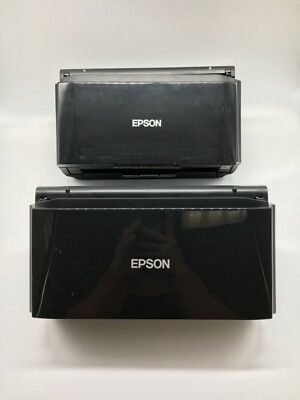Lot of 2 - Epson DS-510 Document Scanner (parts only)