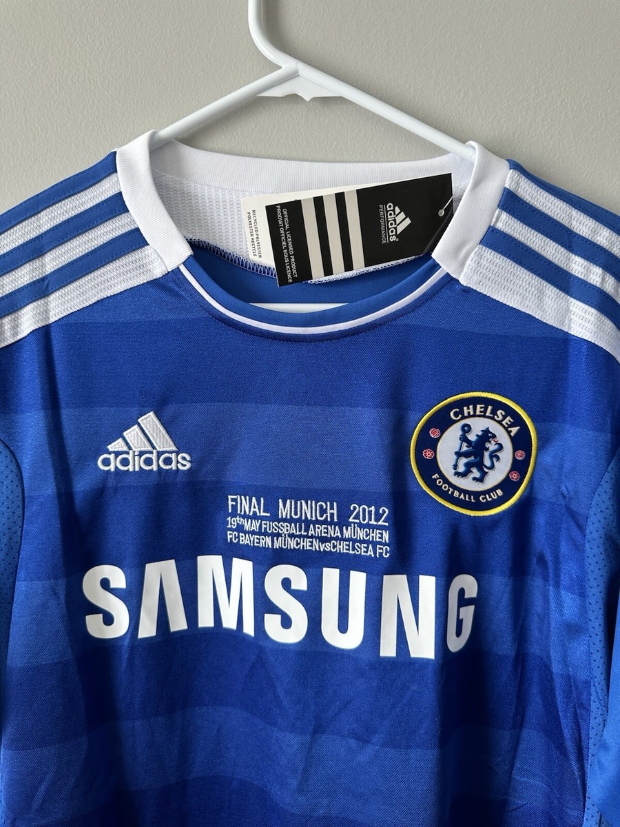 Didier Drogba Chelsea New Men's Champions League Final Blue Soccer