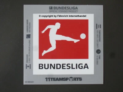 11TEAMSPORTS 100 % ORIGINIAL 1. BUNDESLIGA ERSTE LIGA ARM BADGE PATCH LOGO 24/25 25/26 TRIKOT