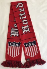 Ruffneck Scarves "We Are The Yanks" USA Sport Team Support Scarf (RF751)