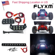 FLYXM Front Rear Light Roof Light LED Light Upgrade for 1/5 LOSI XL DBXL 4WD 2.0