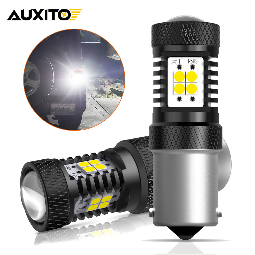 1156 Car BA15S P21W 382 12 COB SMD LED Turn Tail Backup Reverse Light US Bulb M