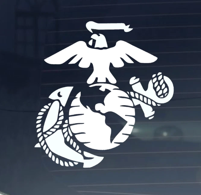 The Eagle, Globe, and Anchor ( EGA ) CNC cut Decal Vinyl Sticker Military