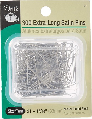 Long Sewing Pin Straight Pin for Dressmaker, Fabric Sewing, Jewelry  Decoration, | eBay