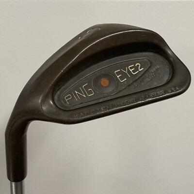 1988 PING Eye 2 Beryllium Copper Sand Wedge SW Left LH brown dot