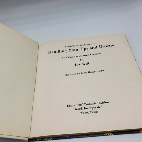 Handling Your Ups Downs Joy Wilt Hergie 1979 Emotions Ready Set Grow Series - Imagen 3 de 8