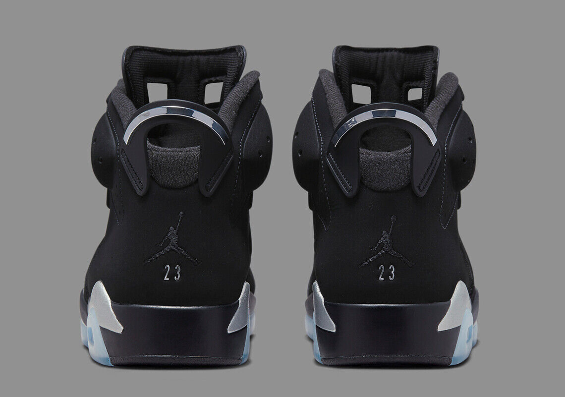 Air Jordan 6 Retro Chrome Black Silver AJ6 AJVI DX2836 001 Air Jordan 6 Retro Chrome Black Silver AJ6 AJVI DX2836 001