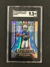 SGC 9.5 2023 Rookies & Stars Airborne Anthony Richardson Silver Prizm Rookie