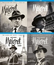 MAIGRET COMPLETE 1960 BBC TV SERIES Blu-ray Seasons 1 2 3 4 + 1967 TV Special