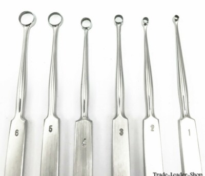 Curette dermatologiche monouso 5 mm - CF/20 Curette dermatologiche monouso 5 mm - CF/20