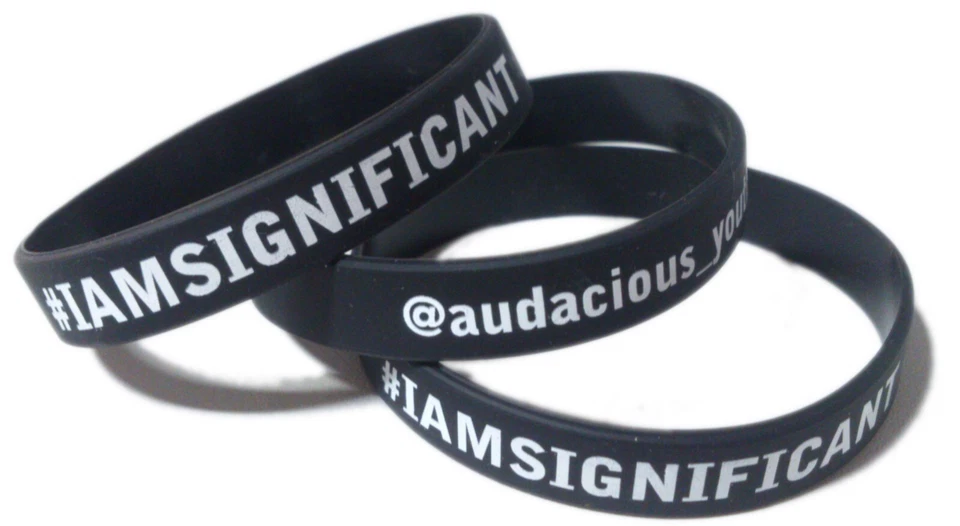 Maßgeschneiderte bedruckte Silikonarmbänder x 100 Stck. + 100 kostenlos! (Personalisiertes Design) - Bild 4 von 4