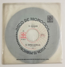 EL SUPER ESTRELLA - EL HARAGAN / EL INDIO - 1982 MEXICAN 7¨SINGLE, PROMO, SALSA