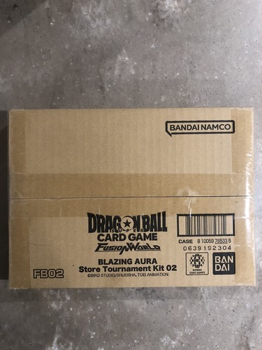 Dragon Ball Fusion World Blazing Aura Tournaments Kit 02 New Factory Sealed