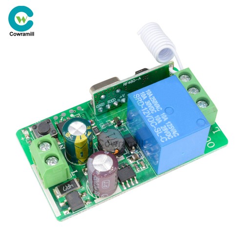 315/433MHZ 220V 1CH Wireless RF Remote Receiver Transmitter Relay Control Switch - Picture 13 of 27