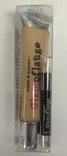 1 PIECE HARD CANDY GLAMOFLAUGE HEAVY DUTY CONCEALER W/ PENCIL #313 MEDIUM 0.71oz