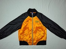 Boston Bruins Reebok Hockey NHL Satin Bomber Jacket Men's Size XL