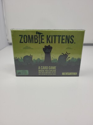 ZOMBIE KITTENS - Game The Evolution of Exploding Kittens NEW SEALED Edition 2022