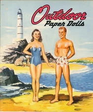 VINTAGE 1948 OUTDOOR PAPER DOLL  ORIG SIZE UNCUT REPOR READ ALL