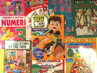 8 BÜCHER AKTIVITÄT SPIELEN FARBE UND LEHRREICH FÜR KINDER UMSCHLAG 2