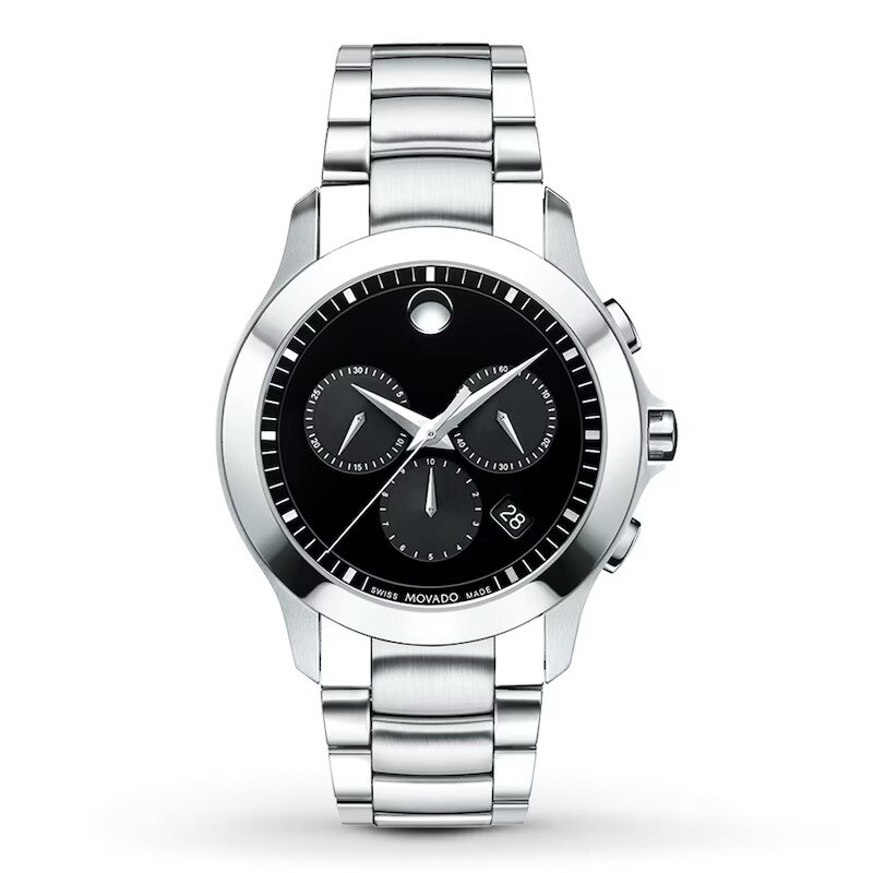 Movado Men's Masino Chronograph Watch 0607037 | eBay