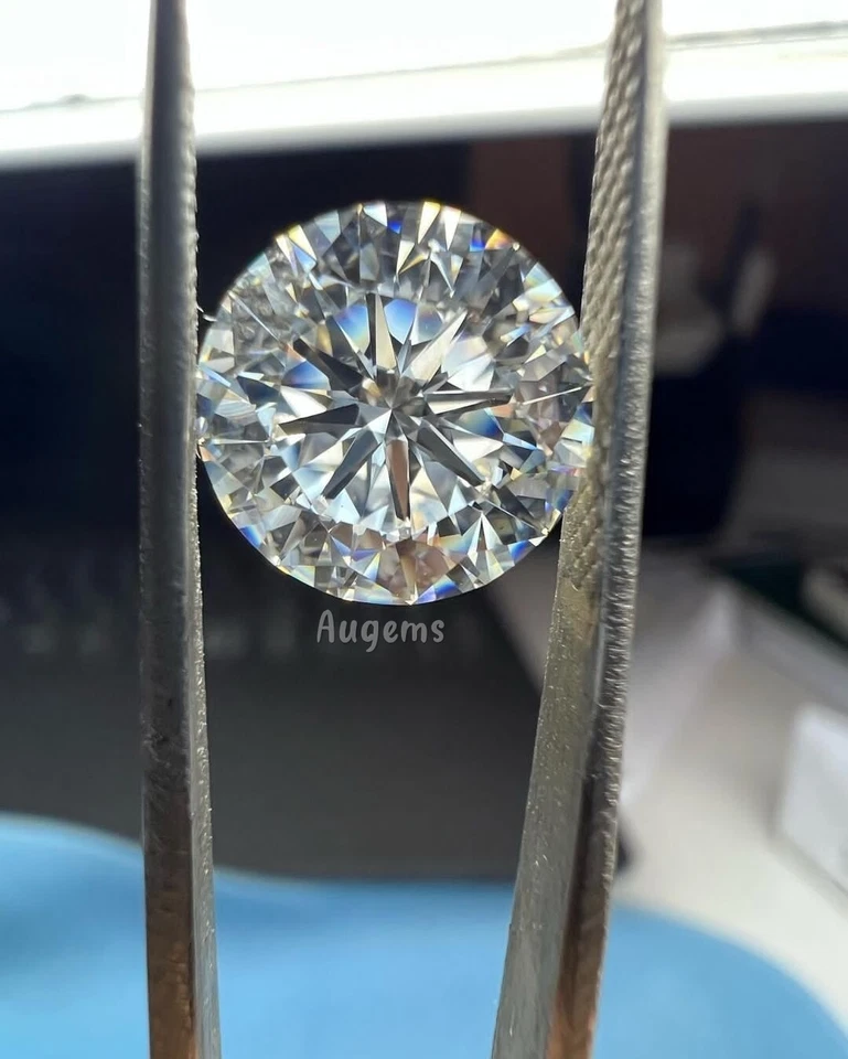 10 Ct Natural Diamond Round Cut D Grade VVS1 +1 Free Gift - Image 4 of 4