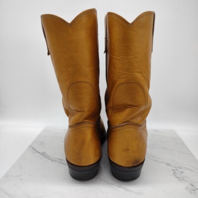Vintage Santa Rosa Brand Mens Boots Size 13D Ranch Wellingtons Rugged Pull-On Vintage Santa Rosa Brand Mens Boots Size 13D Ranch  main image 2