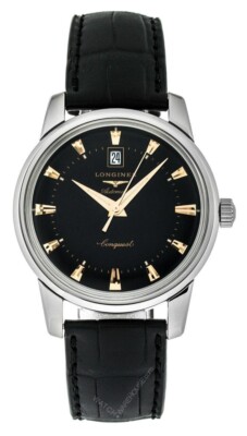 Longines Heritage 40mm Automatic Stainless Steel Mens Watch L1.645.4.52.4