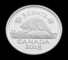 2018 Canada 5 Cents — photo from another recent sale