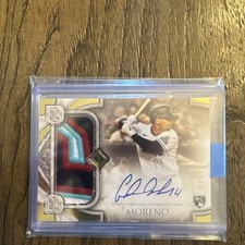 2023 Transcendent GABRIEL MORENO Rookie Showcase Patch Auto 2/10  Diamondbacks