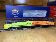 Bachmann 00 Gauge 31-591 Colas RailFreight Class 70 Diesel Loco 70805 DCC Fitted