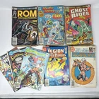 Vintage 50 Comics Lot  Marvel DC Ghost Rider ROM Superman Tit  Legion 80s 90s #2