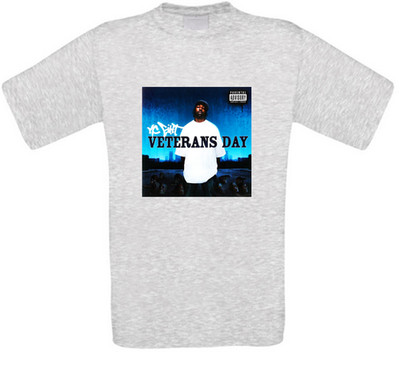 MC Eiht Veterans Day Rap Hip Hop T-Shirt NEU