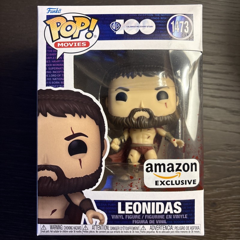 Funko Pop! Vinyl: Leonidas (Bloody) - Amazon (Exclusive) #1476