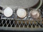 South Dakota 1988 1 0z. rounds (3) .999 silver in plastic sleeves