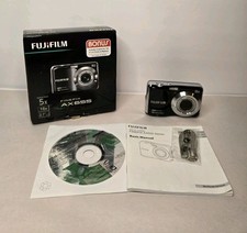 Fujifilm Finepix AX550 16.0MP Black Digital Camera Parts Or Repair Only Read