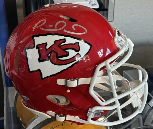 Patrick Mahomes Signed Authentic Kansas City Chiefs Speed Helmet-Fanatics Authen