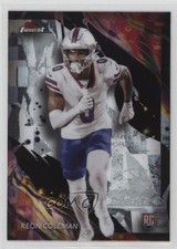 2024 Topps Finest Uncommon Keon Coleman #192 d4y