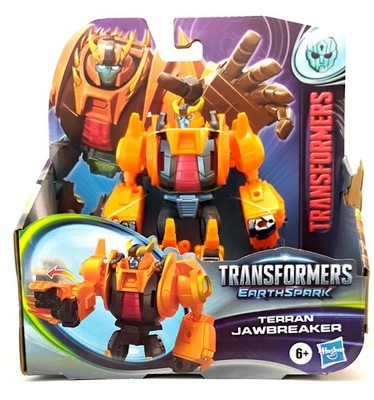 Transformers JAWBREAKER EarthSpark Warrior-Class Terran 5'' Action Figure New