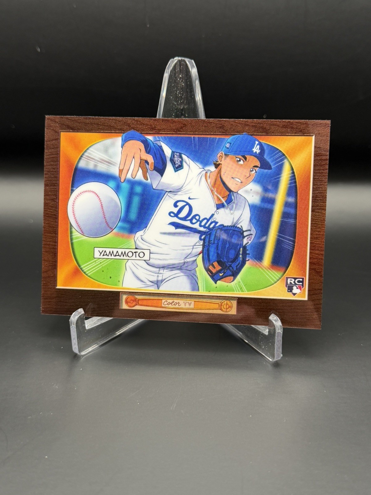 2024 Bowman's Best - 1955 Bowman Anime Yoshinobu Yamamoto #BA-16 (RC)