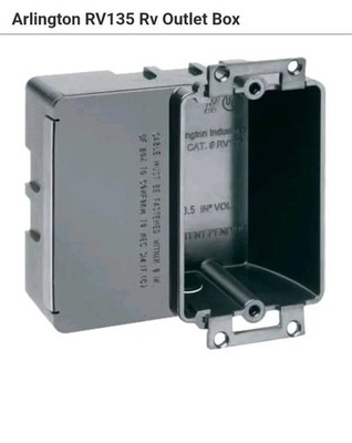 (50 PACK) Arlington 1-Gang Shallow Depth Box w/ Side Volume Extension Electrical