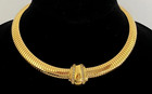 Vintage 1986 AVON 100th Anniversary OMEGA Swarovski Necklace — photo 4