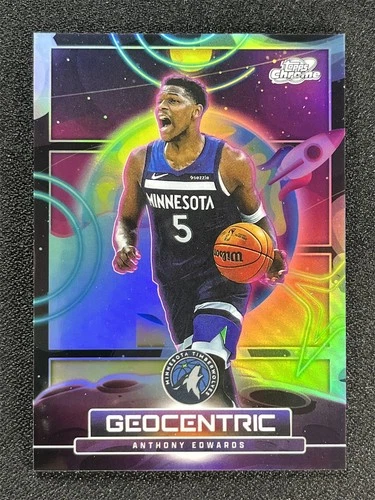 2025 Topps Cosmic Chrome Anthony Edwards Base (RAW)