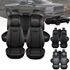 Pickup Car Seat Covers For Dodge Ram 1500/2500/3500 2009-2023 Front &Rear Fvrxvx