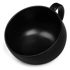 Black Non-Slip Dog Bowl for Large Dogs Dog Water Bowl Dog Food Bowls Plastic
