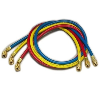 Yellow Jacket 21985 PLUS II Refrigerant Charging Hose Set - 60 inch Length